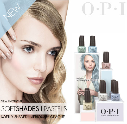 New Soft Shades/Pastels from OPI